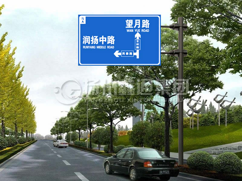 BZG-002，交通標志桿，F型交通標志桿