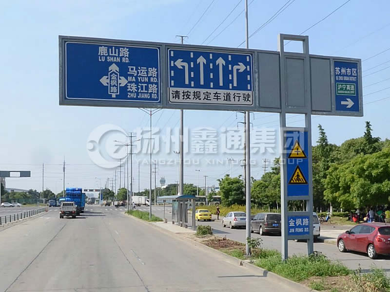 BZG-012，交通標(biāo)志桿，框架交通標(biāo)志桿