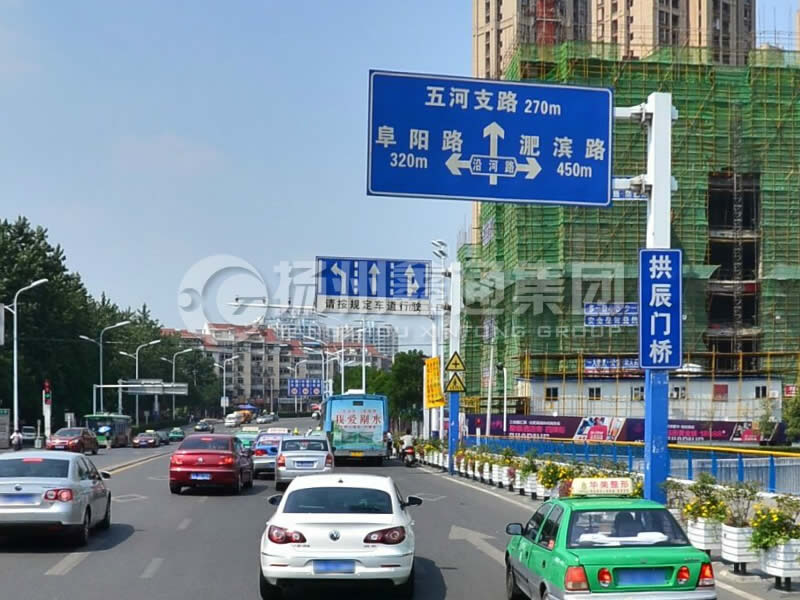 BZG-017，F(xiàn)型交通標(biāo)志桿，合肥交通標(biāo)志桿