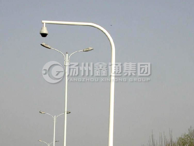 DJG-014，電子警察桿，彎臂球機(jī)桿