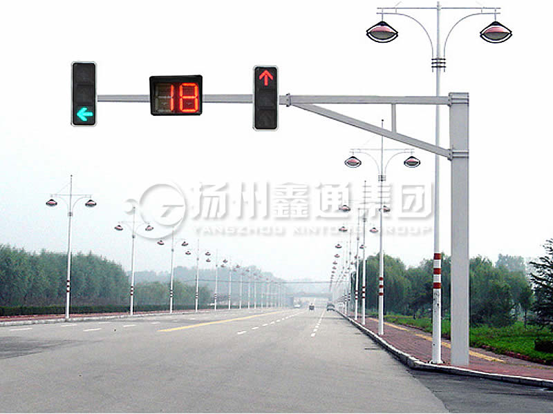 XHDG-052，方桿信號(hào)燈桿，淄博信號(hào)燈桿